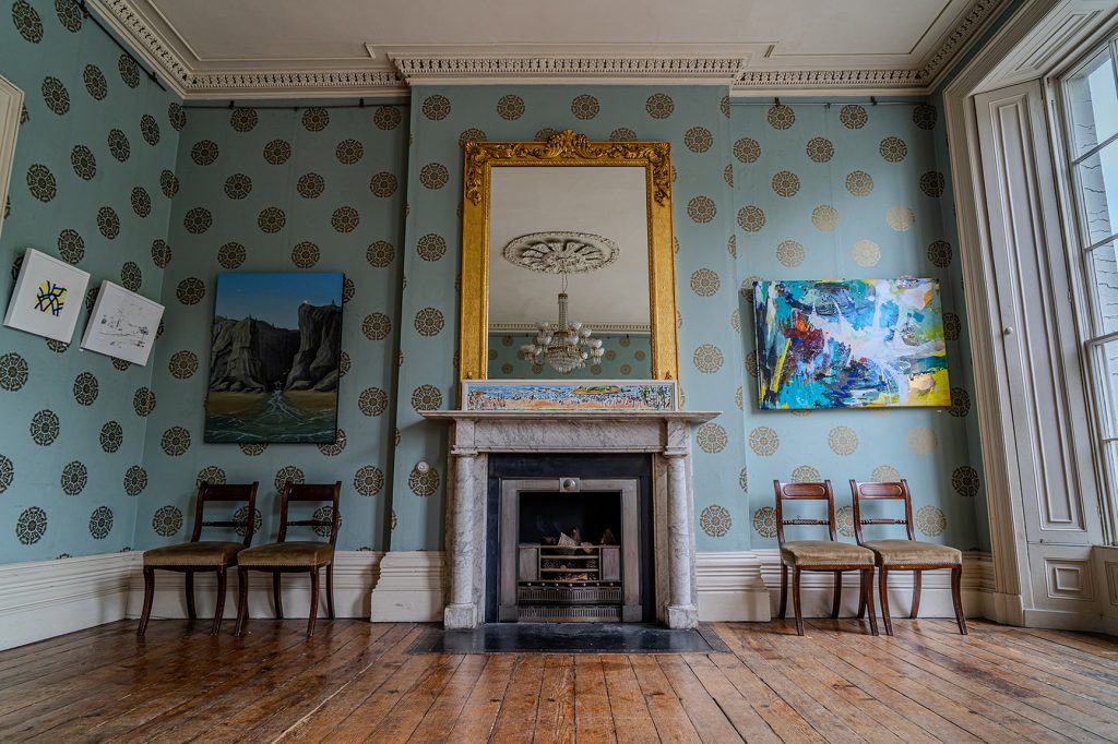 Fireplace at the The People's Museum of Limerick